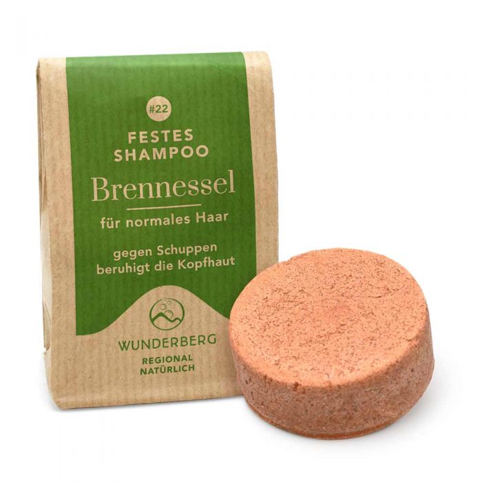 Brennessel - Festes Shampoo "Wunderberg"